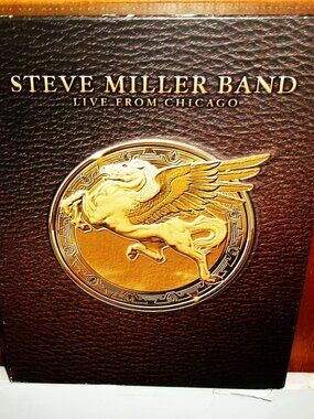 steve miller band live in chicago 2007 2 dvd 1 cd box set & book - blues rock